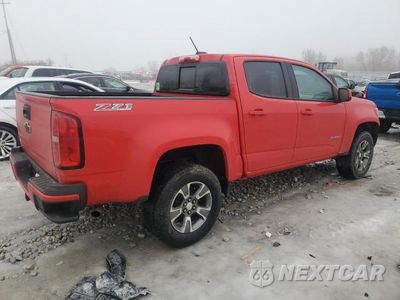 Trzecie zdjęcie samochodu z tyłu: 2017 CHEVROLET COLORADO Z71 VIN:1GCGTDEN0H1200366 - miniatura