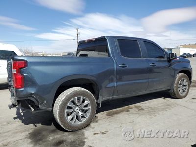 Trzecie zdjęcie samochodu z tyłu: 2020 CHEVROLET SILVERADO K1500 RST VIN:3GCUYEED8LG249486 - miniatura