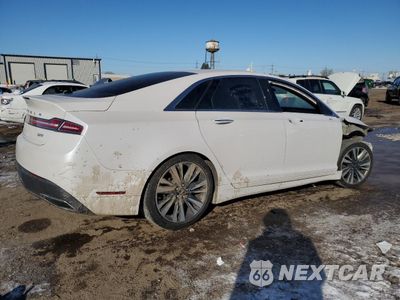 Trzecie zdjęcie samochodu z tyłu: 2017 LINCOLN MKZ SELECT VIN:3LN6L5C95HR624778 - miniatura