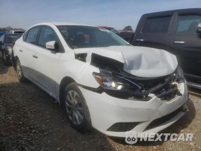 Czwarte zdjęcie samochodu z boku: 2019 NISSAN SENTRA S VIN:3N1AB7AP3KY359986 - miniatura