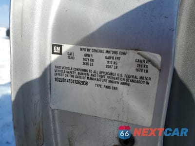 Zdjęcie 13 z 13 samochodu: 2004 PONTIAC SUNFIRE VIN:1G23JB14F04726203 - miniatura