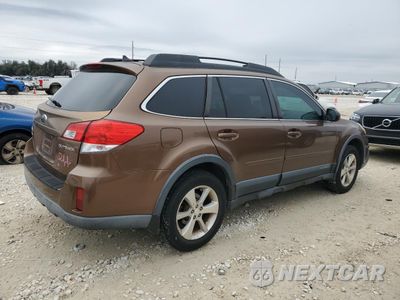 Trzecie zdjęcie samochodu z tyłu: 2013 SUBARU OUTBACK 2.5I LIMITED VIN:4S4BRCJCXD3211456 - miniatura