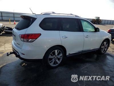 Trzecie zdjęcie samochodu z tyłu: 2015 NISSAN PATHFINDER S VIN:5N1AR2MN1FC673622 - miniatura