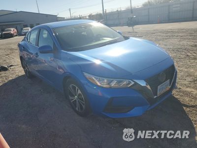 Czwarte zdjęcie samochodu z boku: 2022 NISSAN SENTRA SV VIN:3N1AB8CV0NY236796 - miniatura