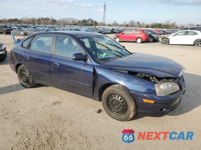 Czwarte zdjęcie samochodu z boku: 2005 HYUNDAI ELANTRA GLS VIN:KMHDN56D65U166710 - miniatura