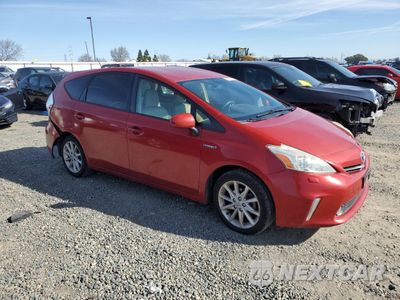 Czwarte zdjęcie samochodu z boku: 2012 TOYOTA PRIUS V VIN:JTDZN3EU8C3101473 - miniatura