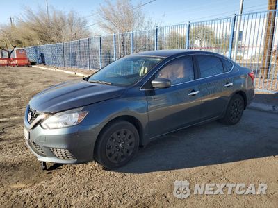 2016 NISSAN SENTRA S 3N1AB7AP8GL654232 - główne zdjęcie licytacji z USA - miniatura