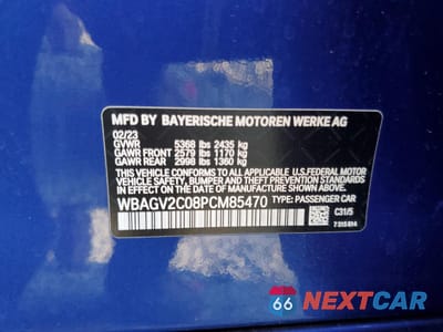 Zdjęcie 12 z 12 samochodu: 2023 BMW 840I VIN:WBAGV2C08PCM85470 - miniatura