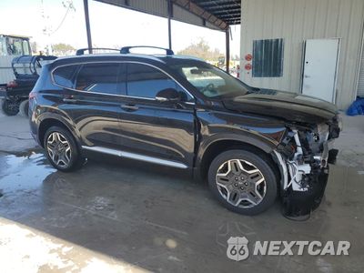 Czwarte zdjęcie samochodu z boku: 2022 HYUNDAI SANTA FE LIMITED VIN:5NMS44AL7NH446442 - miniatura