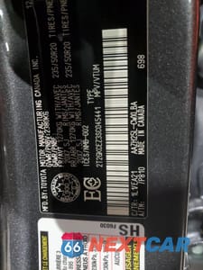 Zdjęcie 12 z 12 samochodu: 2025 LEXUS NX 350H BASE VIN:2T2GKCEZ3SC045441 - miniatura