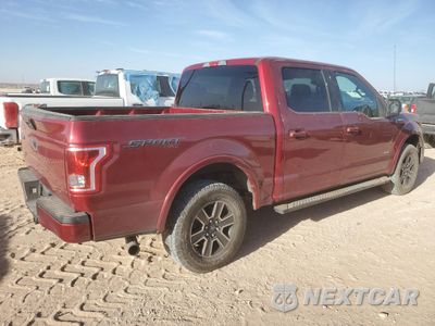 Trzecie zdjęcie samochodu z tyłu: 2016 FORD F150 SUPERCREW VIN:1FTEW1EP1GKF86920 - miniatura