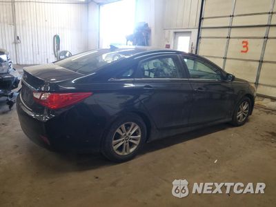 Trzecie zdjęcie samochodu z tyłu: 2014 HYUNDAI SONATA GLS VIN:5NPEB4AC1EH922562 - miniatura
