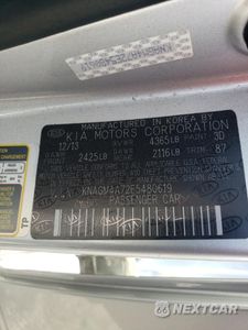 Zdjęcie 14 z 14 samochodu: 2014 KIA OPTIMA LX VIN:KNAGM4A72E5480619 - miniatura