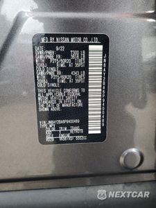 Zdjęcie 14 z 14 samochodu: 2023 NISSAN ARMADA SL VIN:JN8AY2BA6P9400489 - miniatura