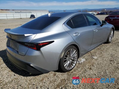 Trzecie zdjęcie samochodu z tyłu: 2022 LEXUS IS 300 VIN:JTHDA1D25N5119851 - miniatura