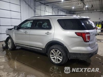 Drugie zdjęcie samochodu z przodu: 2018 FORD EXPLORER XLT VIN:1FM5K8D87JGA17056 - miniatura