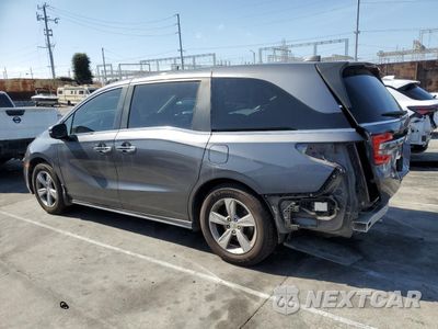 Drugie zdjęcie samochodu z przodu: 2018 HONDA ODYSSEY EX VIN:5FNRL6H57JB059339 - miniatura