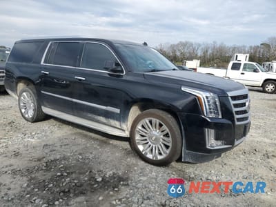Czwarte zdjęcie samochodu z boku: 2015 CADILLAC ESCALADE ESV LUXURY VIN:1GYS3HKJ5FR227283 - miniatura