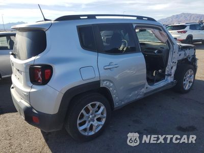Trzecie zdjęcie samochodu z tyłu: 2018 JEEP RENEGADE LATITUDE VIN:ZACCJABB5JPH88218 - miniatura
