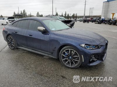 Czwarte zdjęcie samochodu z boku: 2023 BMW I4 M50 VIN:WBY33AW09PFR27196 - miniatura