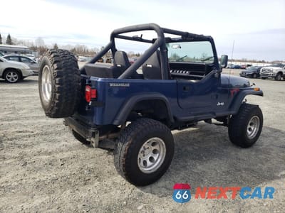 Trzecie zdjęcie samochodu z tyłu: 1990 JEEP WRANGLER / YJ VIN:2J4FY29T2LJ542439 - miniatura