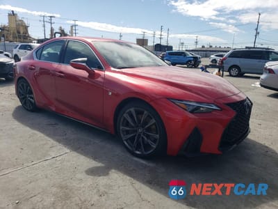 Czwarte zdjęcie samochodu z boku: 2024 LEXUS IS 350 F SPORT DESIGN VIN:JTHGZ1B21R5081663 - miniatura