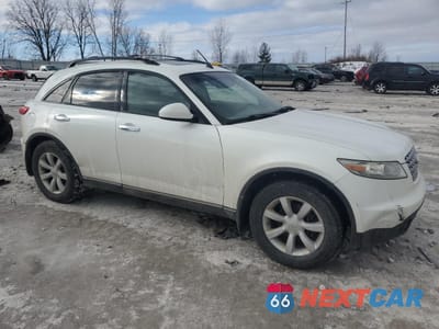 Czwarte zdjęcie samochodu z boku: 2005 INFINITI FX35 VIN:JNRAS08W25X218544 - miniatura