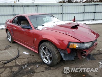 Czwarte zdjęcie samochodu z boku: 2002 FORD MUSTANG VIN:1FAFP40422F241757 - miniatura