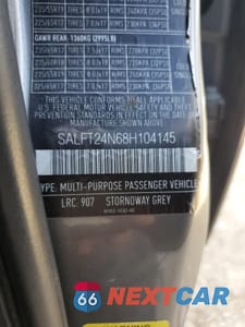 Zdjęcie 13 z 13 samochodu: 2008 LAND ROVER LR2 HSE TECHNOLOGY VIN:SALFT24N68H104145 - miniatura