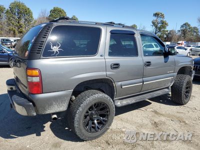 Trzecie zdjęcie samochodu z tyłu: 2002 CHEVROLET TAHOE K1500 VIN:1GNEK13V22J310524 - miniatura