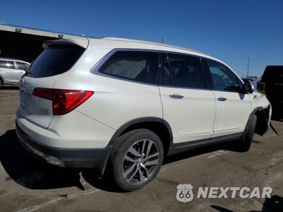 Trzecie zdjęcie samochodu z tyłu: 2017 HONDA PILOT ELITE VIN:5FNYF6H09HB019359 - miniatura