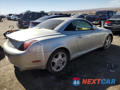 Trzecie zdjęcie samochodu z tyłu: 2002 LEXUS SC 430 VIN:JTHFN48Y920001694 - miniatura