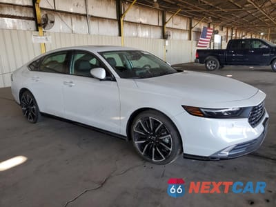 Czwarte zdjęcie samochodu z boku: 2023 HONDA ACCORD TOURING HYBRID VIN:1HGCY2F80PA021984 - miniatura