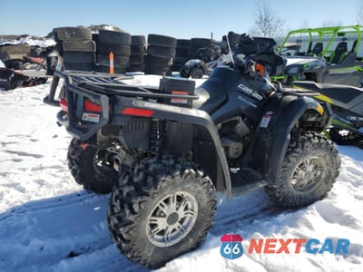 Czwarte zdjęcie samochodu z boku: 2012 CAN-AM OUTLANDER 500 XT VIN:3JBEKLK17CJ000462 - miniatura