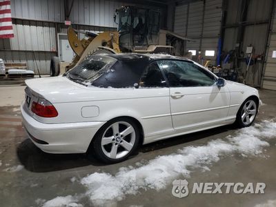 Trzecie zdjęcie samochodu z tyłu: 2004 BMW 325 CI VIN:WBABW334X4PL33274 - miniatura