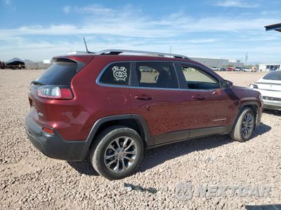 Trzecie zdjęcie samochodu z tyłu: 2019 JEEP CHEROKEE LATITUDE PLUS VIN:1C4PJLLB3KD429235 - miniatura