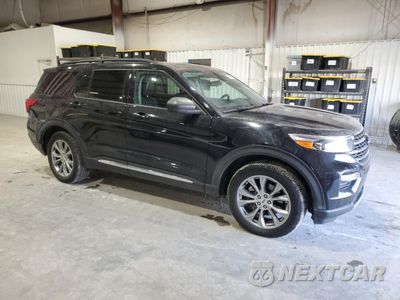 Czwarte zdjęcie samochodu z boku: 2020 FORD EXPLORER XLT VIN:1FMSK8DH7LGC88592 - miniatura