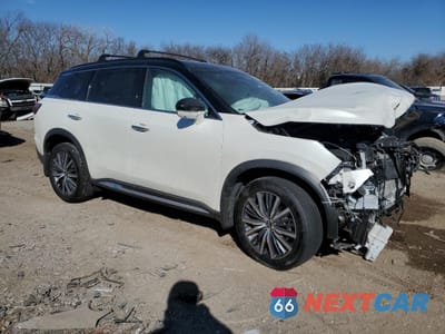 Czwarte zdjęcie samochodu z boku: 2024 INFINITI QX60 AUTOGRAPH VIN:5N1DL1HU1RC346328 - miniatura
