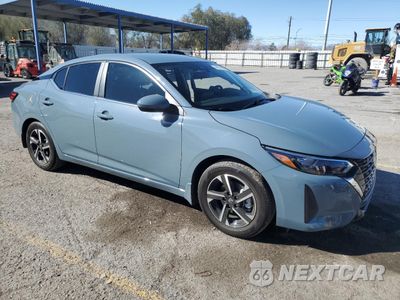 Czwarte zdjęcie samochodu z boku: 2025 NISSAN SENTRA SV VIN:3N1AB8CV7SY206805 - miniatura