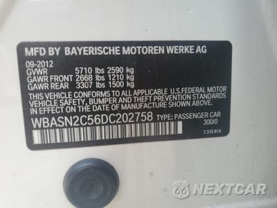 Zdjęcie 12 z 12 samochodu: 2013 BMW 535 IGT VIN:WBASN2C56DC202758 - miniatura