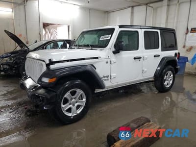 2018 JEEP WRANGLER UNLIMITED SPORT 1C4HJXDGXJW150051 - główne zdjęcie licytacji z USA - miniatura