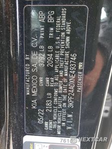Zdjęcie 15 z 15 samochodu: 2022 KIA FORTE FE VIN:3KPF24ADXNE493746 - miniatura