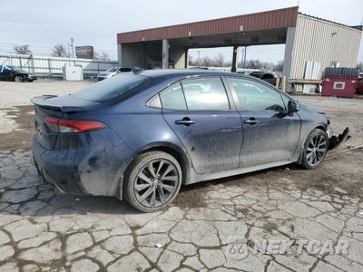 Trzecie zdjęcie samochodu z tyłu: 2024 TOYOTA COROLLA XSE VIN:5YFT4MCE7RP208217 - miniatura