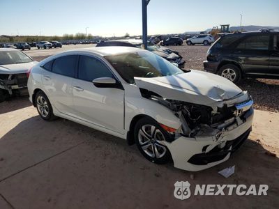 Czwarte zdjęcie samochodu z boku: 2018 HONDA CIVIC LX VIN:19XFC2F60JE001683 - miniatura