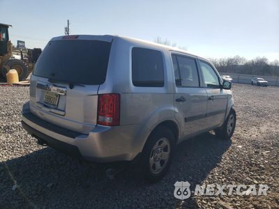 Trzecie zdjęcie samochodu z tyłu: 2011 HONDA PILOT LX VIN:5FNYF3H21BB043601 - miniatura