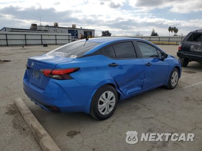 Trzecie zdjęcie samochodu z tyłu: 2022 NISSAN VERSA S VIN:3N1CN8DV9NL827771 - miniatura