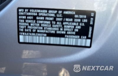 Zdjęcie 10 z 10 samochodu: 2020 VOLKSWAGEN PASSAT S VIN:1VWAA7A39LC002736 - miniatura