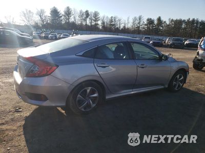 Trzecie zdjęcie samochodu z tyłu: 2019 HONDA CIVIC LX VIN:2HGFC2F67KH518180 - miniatura