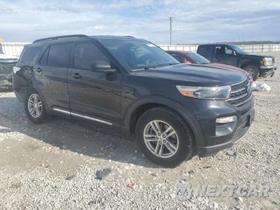 Czwarte zdjęcie samochodu z boku: 2020 FORD EXPLORER XLT VIN:1FMSK7DHXLGA40850 - miniatura