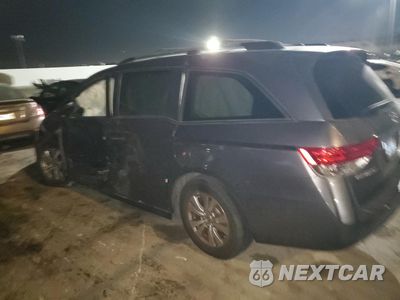 Drugie zdjęcie samochodu z przodu: 2014 HONDA ODYSSEY EXL VIN:5FNRL5H62EB045843 - miniatura